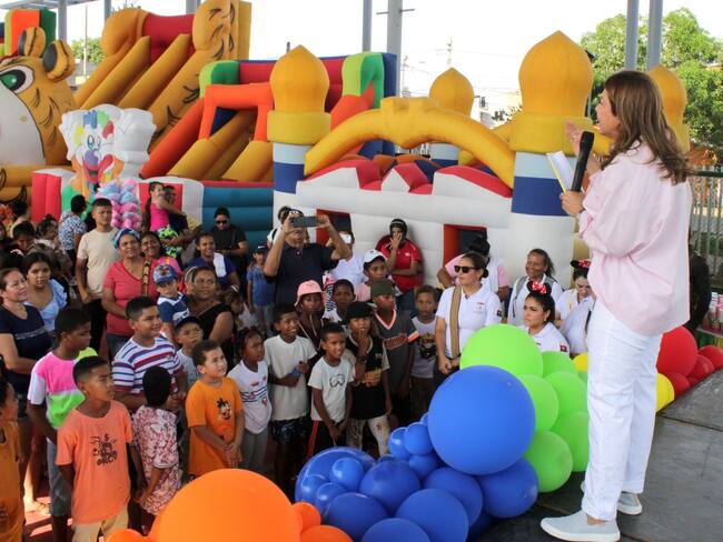 5.000 niños disfrutaron en Turbaco de La Ruta25, en el marco del mes de la niñez