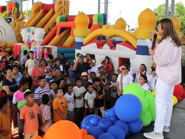 5.000 niños disfrutaron en Turbaco de La Ruta25, en el marco del mes de la niñez