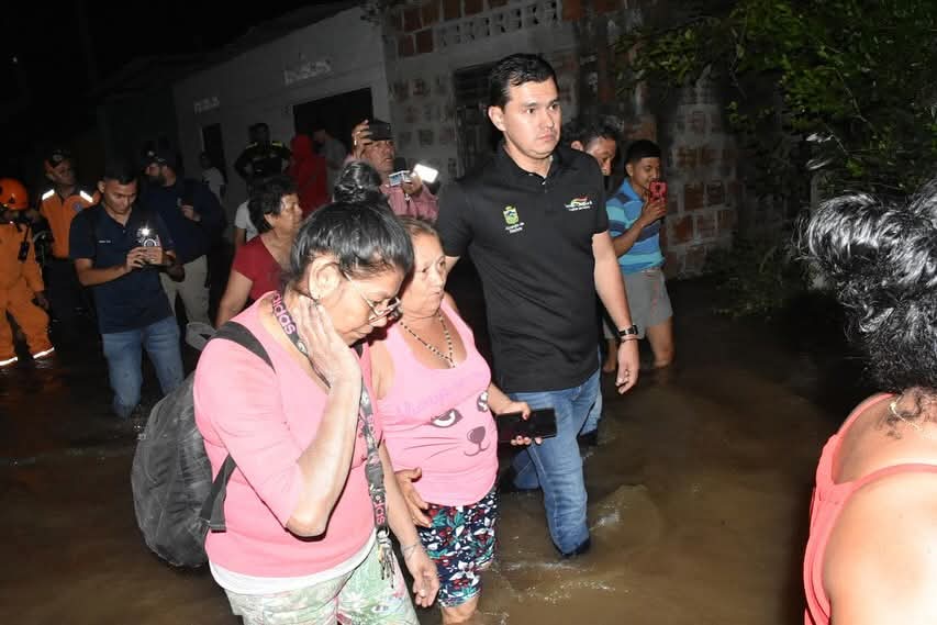 11 familias conformadas por 29 personas. Foto Alcaldía Neiva.