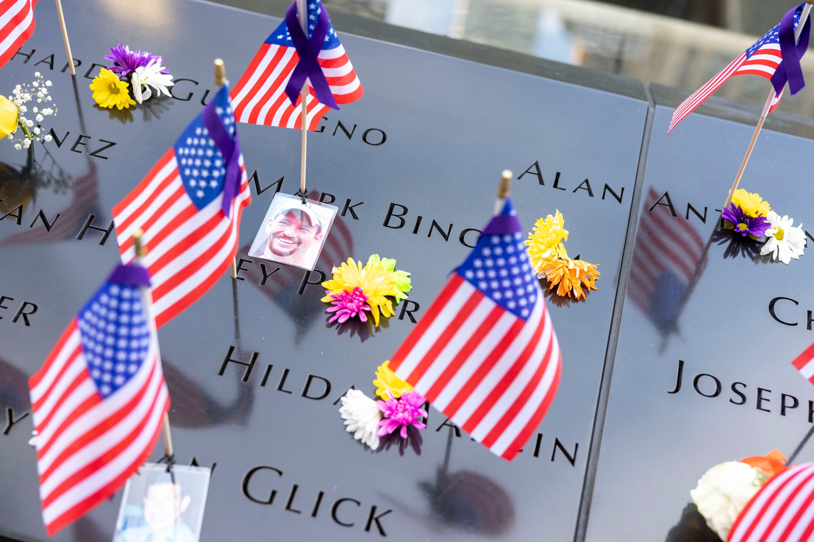 Conmemoración del atentado terrorista del 11 de septiembre del 2001, hoy en Nueva York. ( Foto:  EFE )