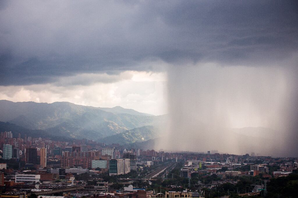 Calidad del aire en Medellín. Foto: Alcaldía de Medellín.