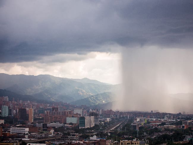 Calidad del aire en Medellín. Foto: Alcaldía de Medellín.
