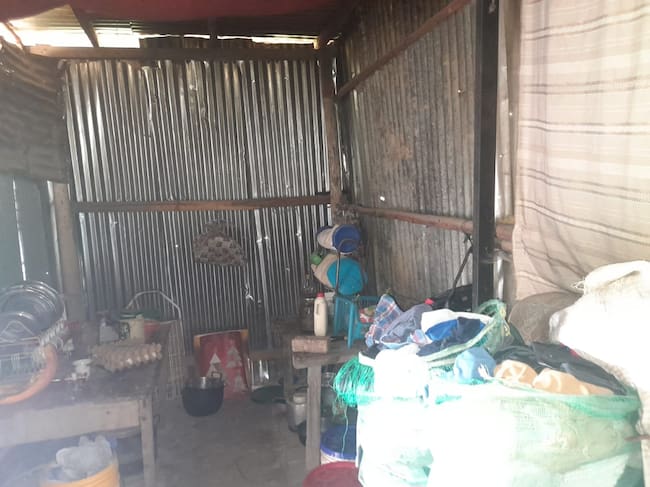 Construyen vivienda para una familia de Oicatá, pero falta el agua