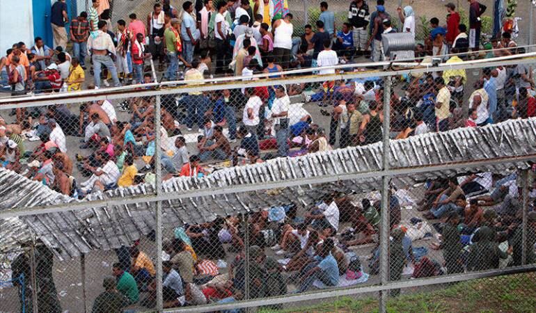 El hacinamiento es otra de las problemáticas que registran las cárceles de Venezuela. 