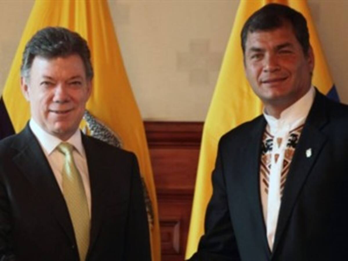 Santos y Correa acuerdan nuevo encuentro para octubre