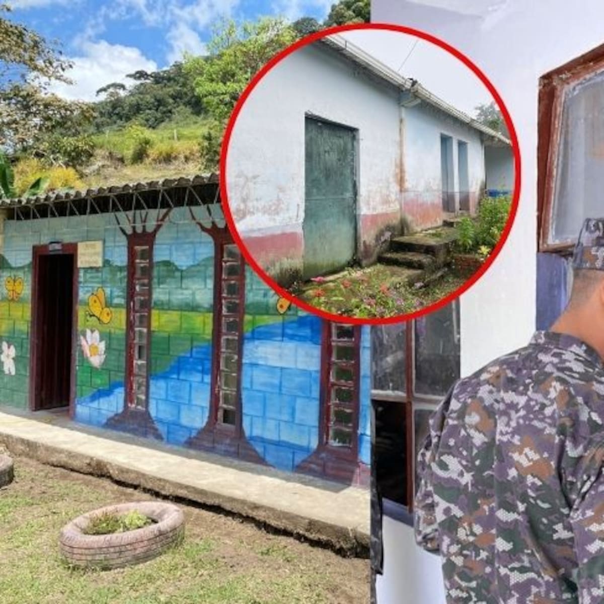 Soldados cambiaron armas por brochas para reformar 17 escuelas rurales