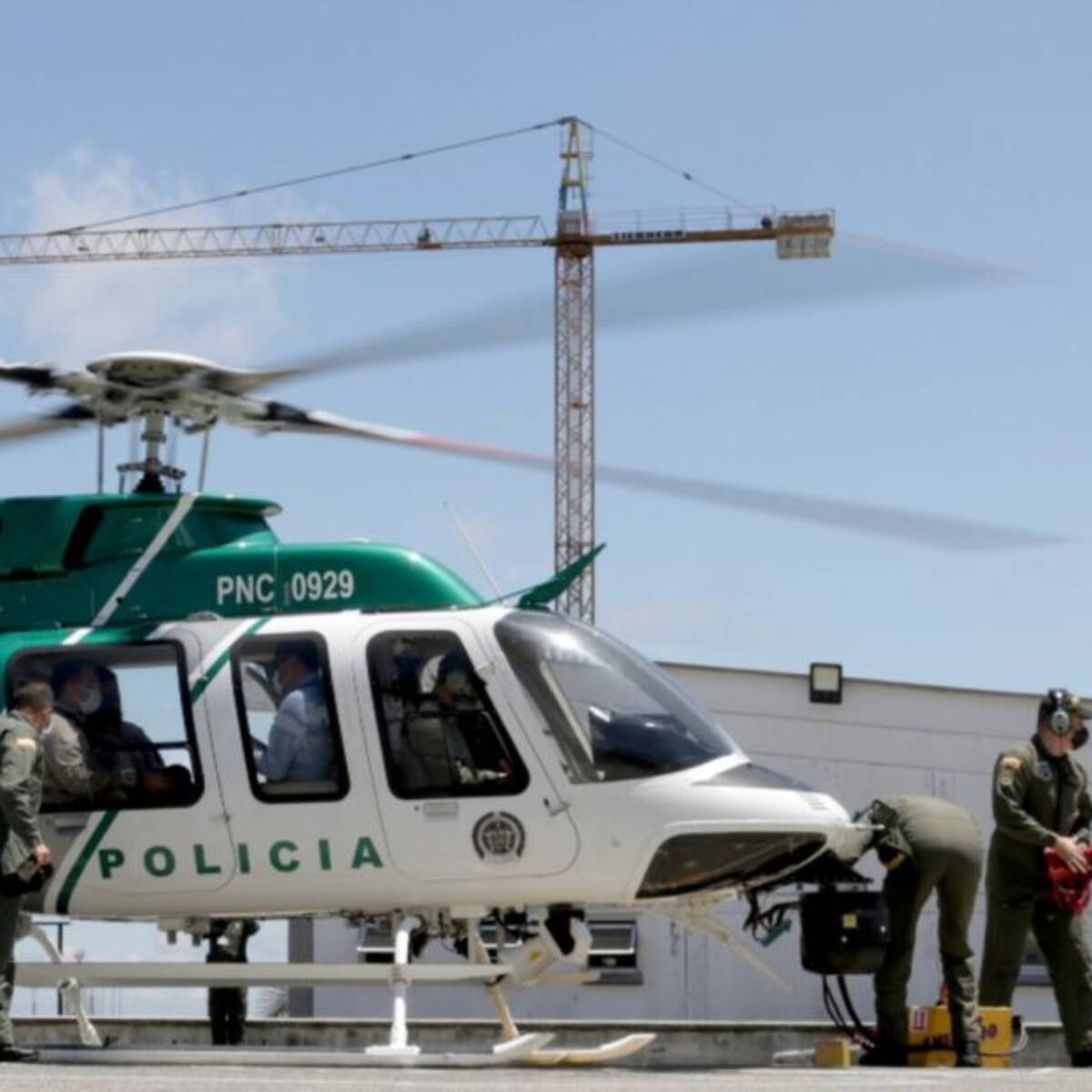 Con helicóptero se reforzará la seguridad en los 14 municipios de Risaralda