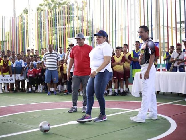 Arranque del torneo de fútbol de salón IDER 2018 de menores en Cartagena