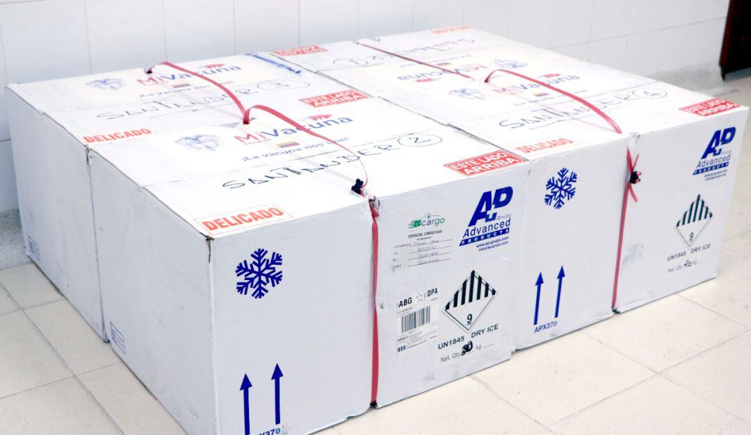 Llegan vacunas Modernas