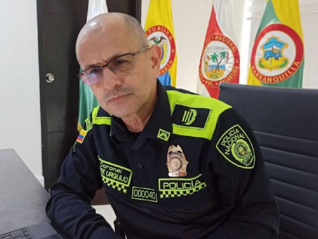 Coronel Jorge Urquijo, comandante Policía Metropolitana de Barranquilla