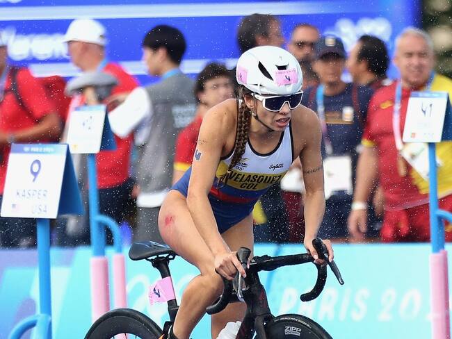 Me voy con el corazón contento: triatleta Carolina Velásquez se despide de los JJ. OO.