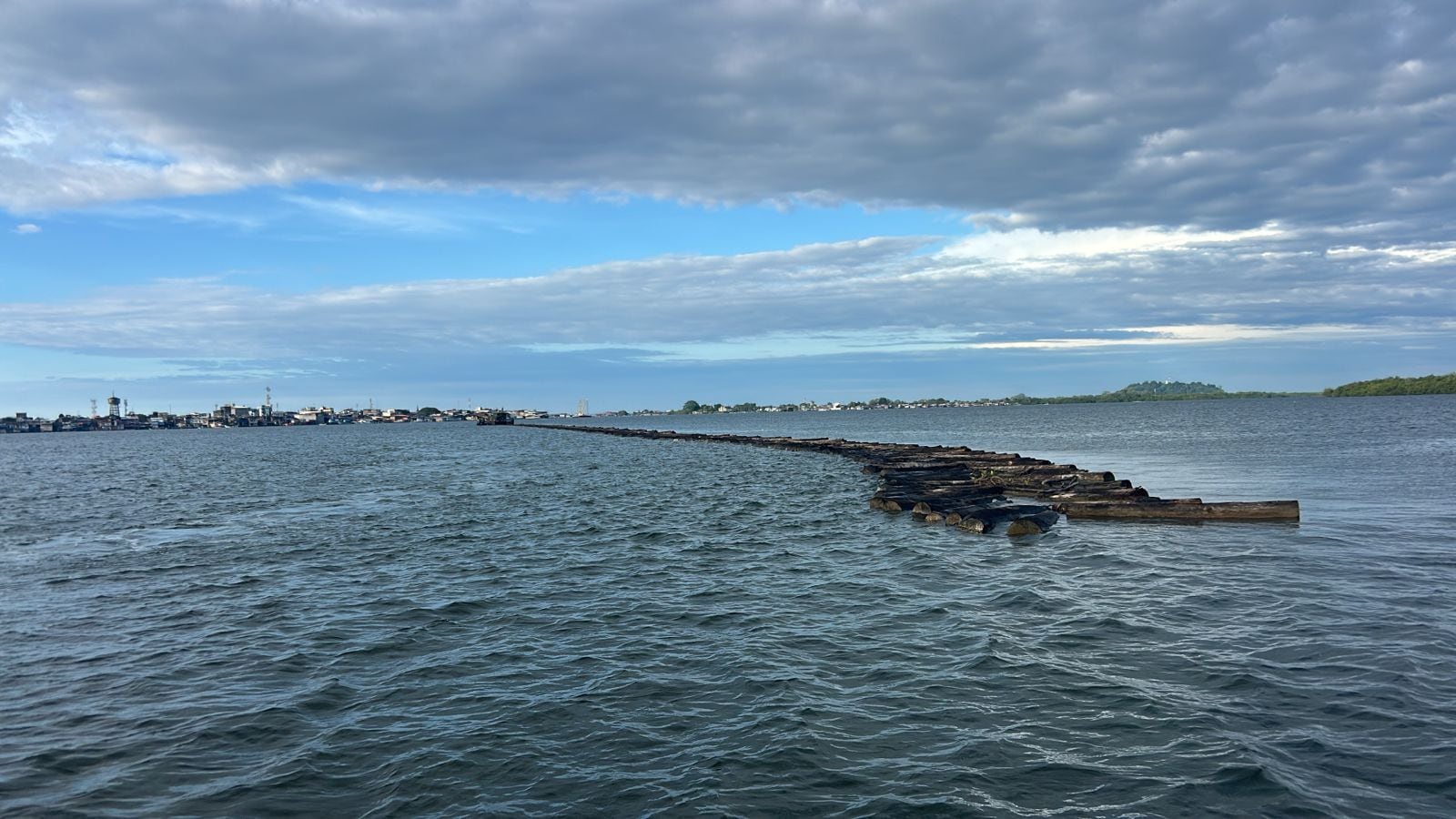 Decomiso de madera en Tumaco - Foto: Armada Nacional