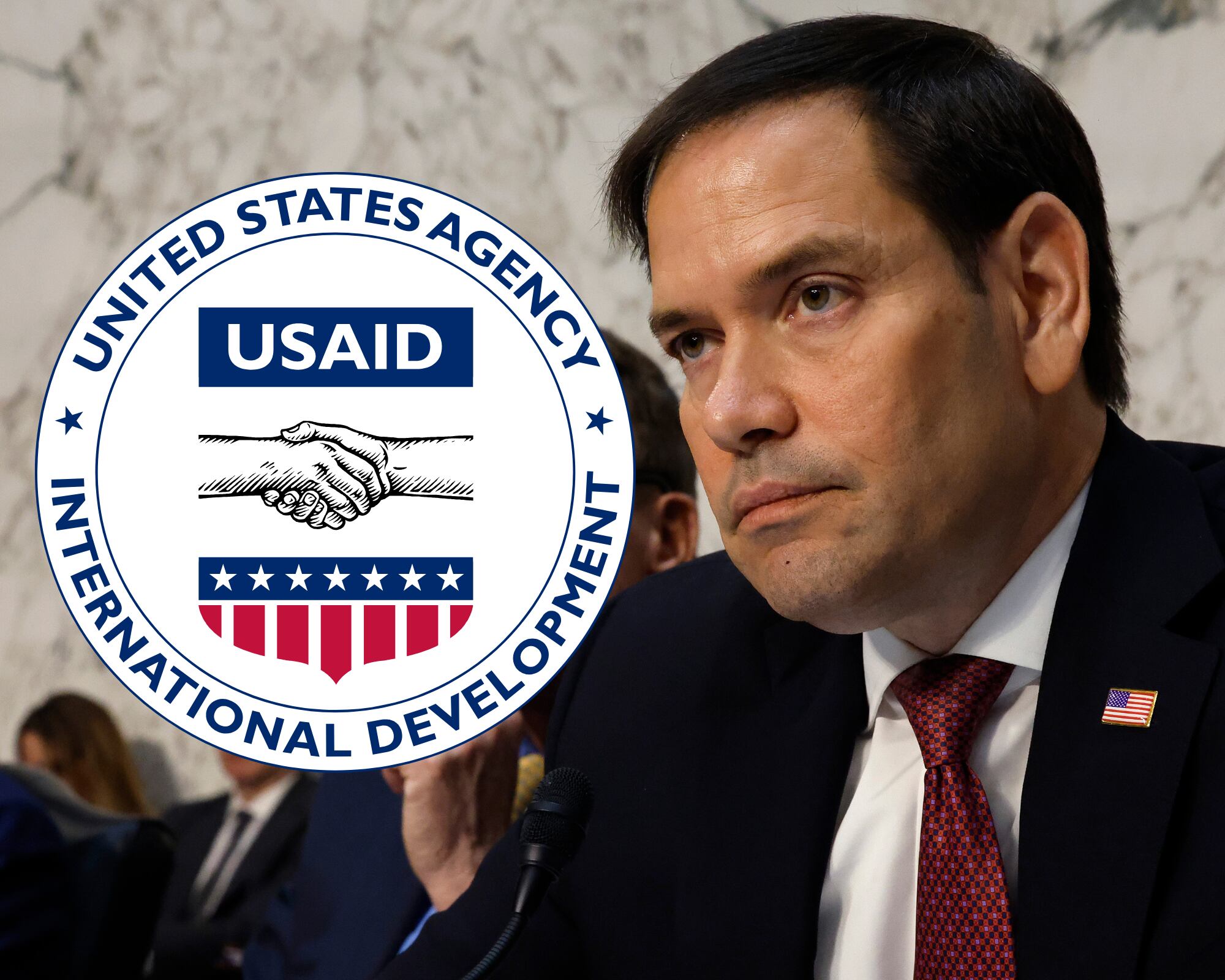 Con este anuncio el secretario de Estado Marco Rubio confirmaría que la agencia para la ayuda internacional de Estados Unidos para el desarrollo habría sido fusionado al Departamento de Estado tras la posibilidad de un cierre de USAID propuesta por Elon Musk y aprobada por el presidente Donald Trump.
(Foto: Caracol Radio / Getty )