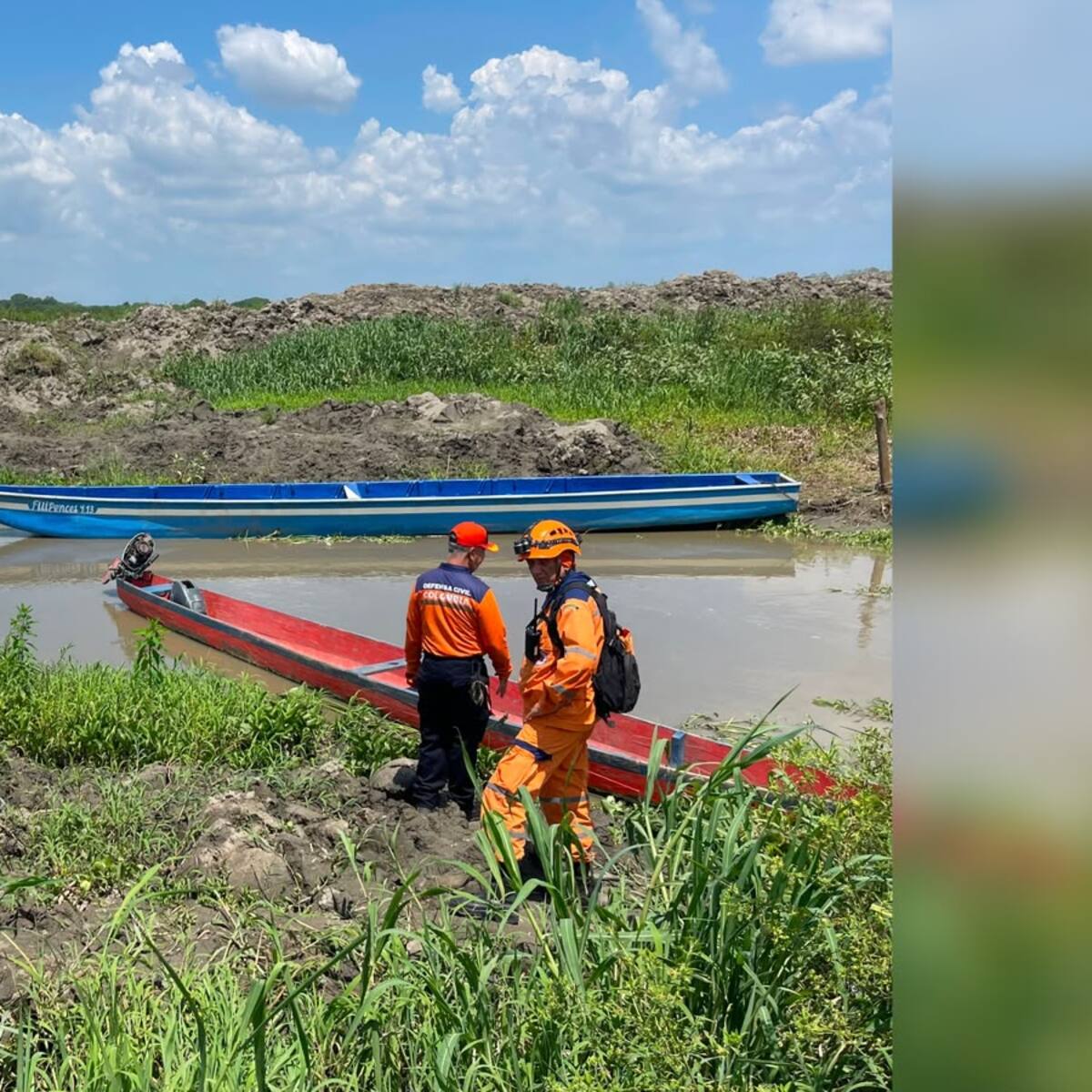 Una persona murió tras el volcamiento de una draga en el río Magdalena