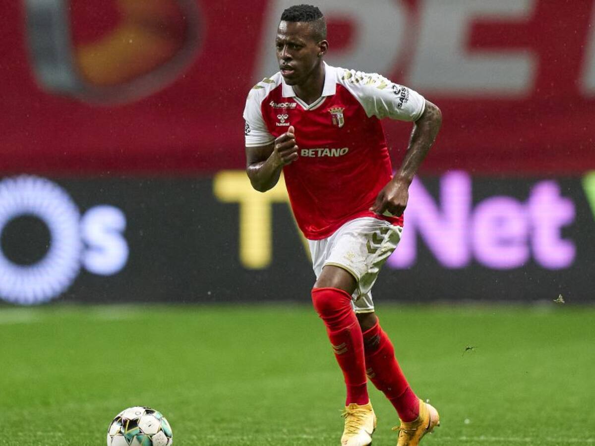 Cristian Borja marca golazo y le da el triunfo a Sporting Braga en Portugal