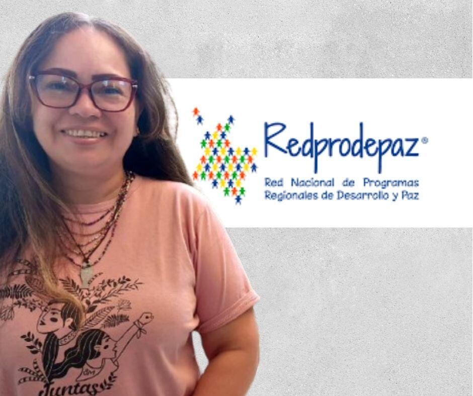 Estella Patricia Alba Gil, coordinadora nacional de Redprodepaz.