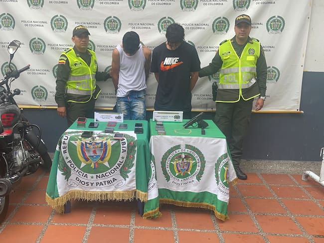 Capturados robo-foto Policía