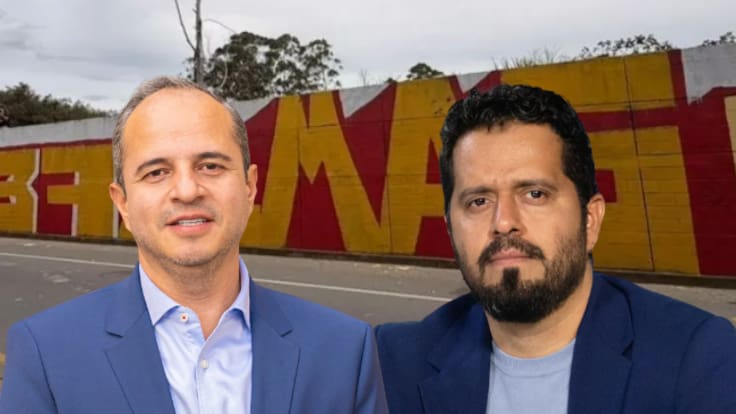 Entrevista Alfredo Mondragón y Juan Espinal por caso de grafiti en la casa del expresidente Álvaro Uribe
