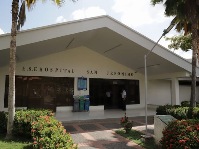 Hospital San Jerónimo de Montería. Foto: prensa Gobernación de Córdoba.