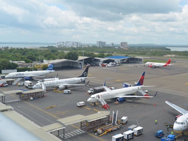 Aeropuerto de Cartagena alcanzó los cinco millones de pasajeros este año
