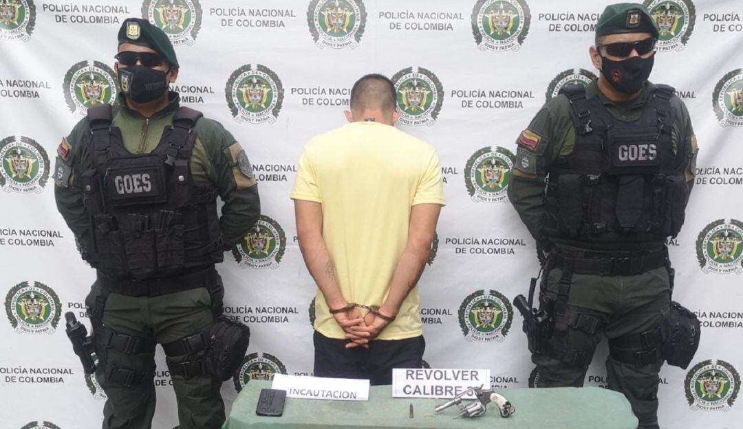 Capturado en La Dorada, Caldas