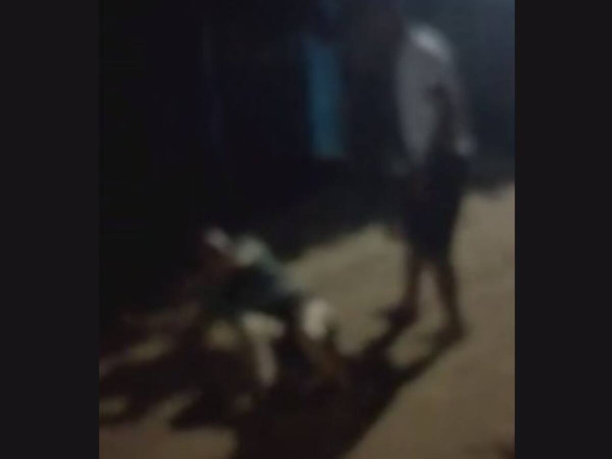 VIDEO: Brutal agresión a una mujer en medio de una riña en bajo Rionegro, Santander