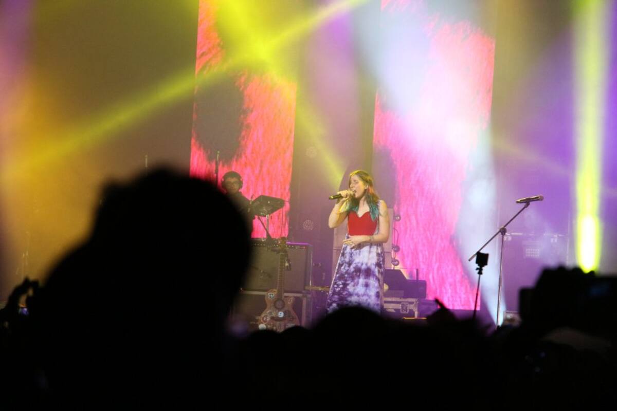 Aterciopelados, una de las bandas más representativas del país, lleno totalmente la tarima 1.