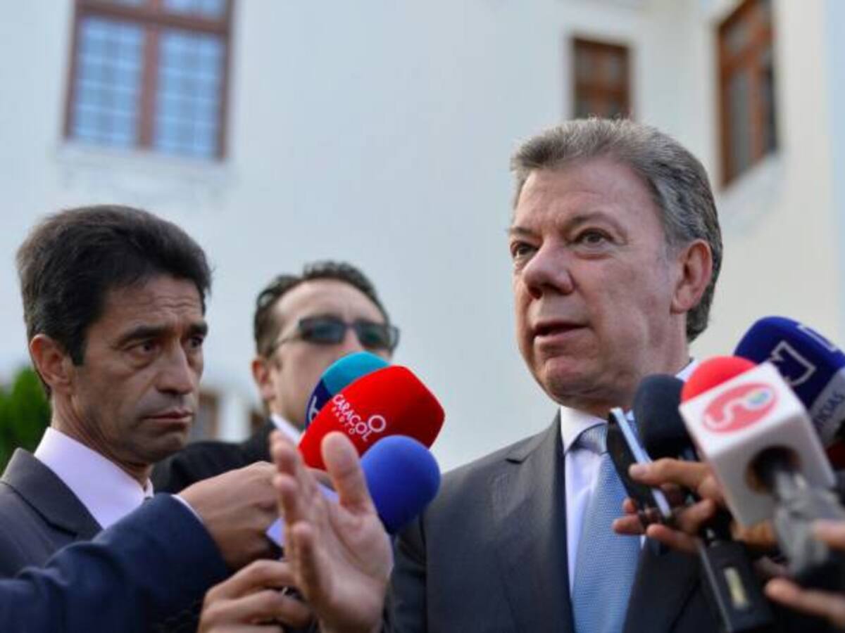 Muy pronto vamos a decidir el mecanismo de refrendación con las Farc: Santos