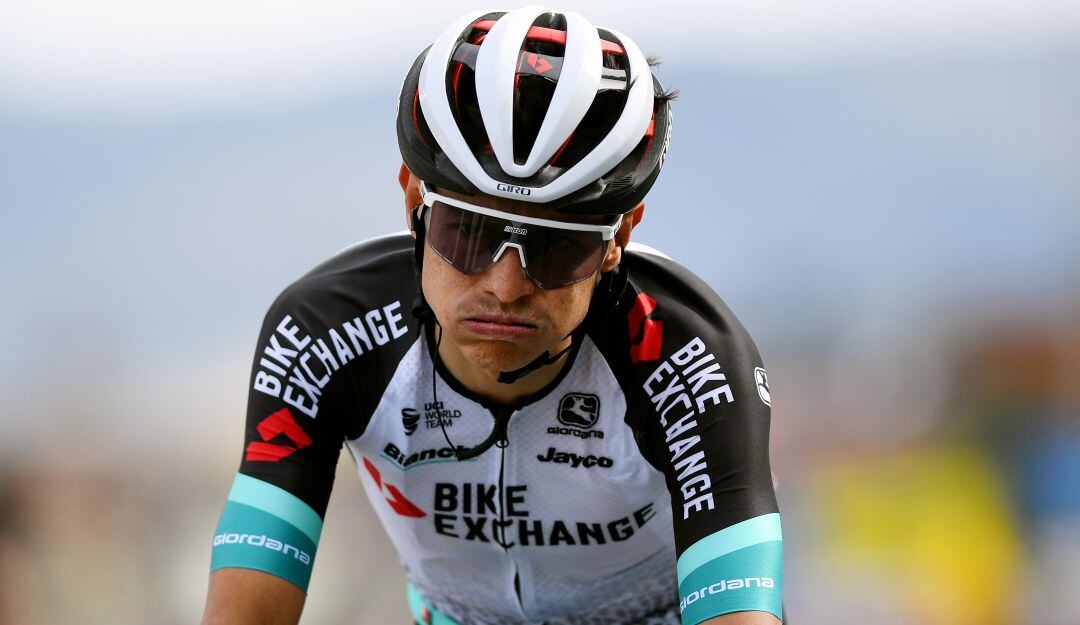 Esteban Chaves tras terminar la cuarta jornada de la prueba a escasos metros de la victoria.