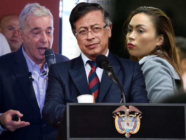 Gustavo Petro cuestionó libertad de Álvaro Uribe y compara caso con el de ‘Epa Colombia’ // Caracol Radio