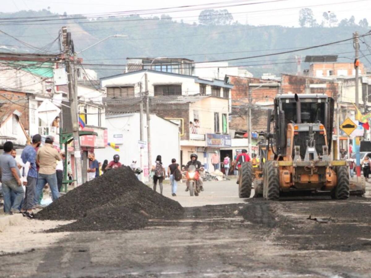 Adjudican obra de rehabilitación de la vía Japón - Frailes en Dosquebradas