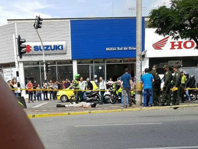 Frustran intento de fleteo la avenida de la 33 de Medellín