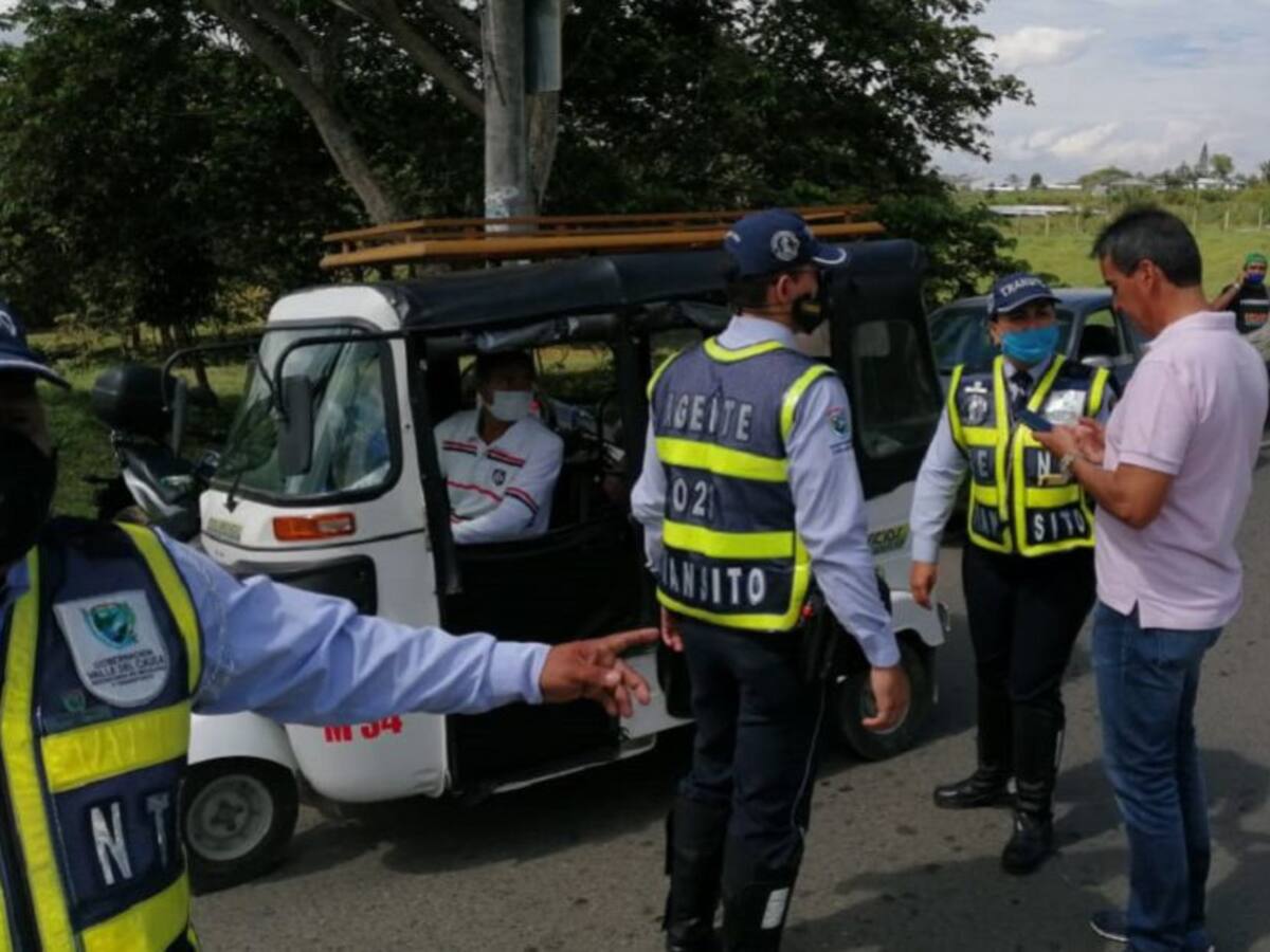 Estrictos controles de movilidad en el Valle para el puente festivo