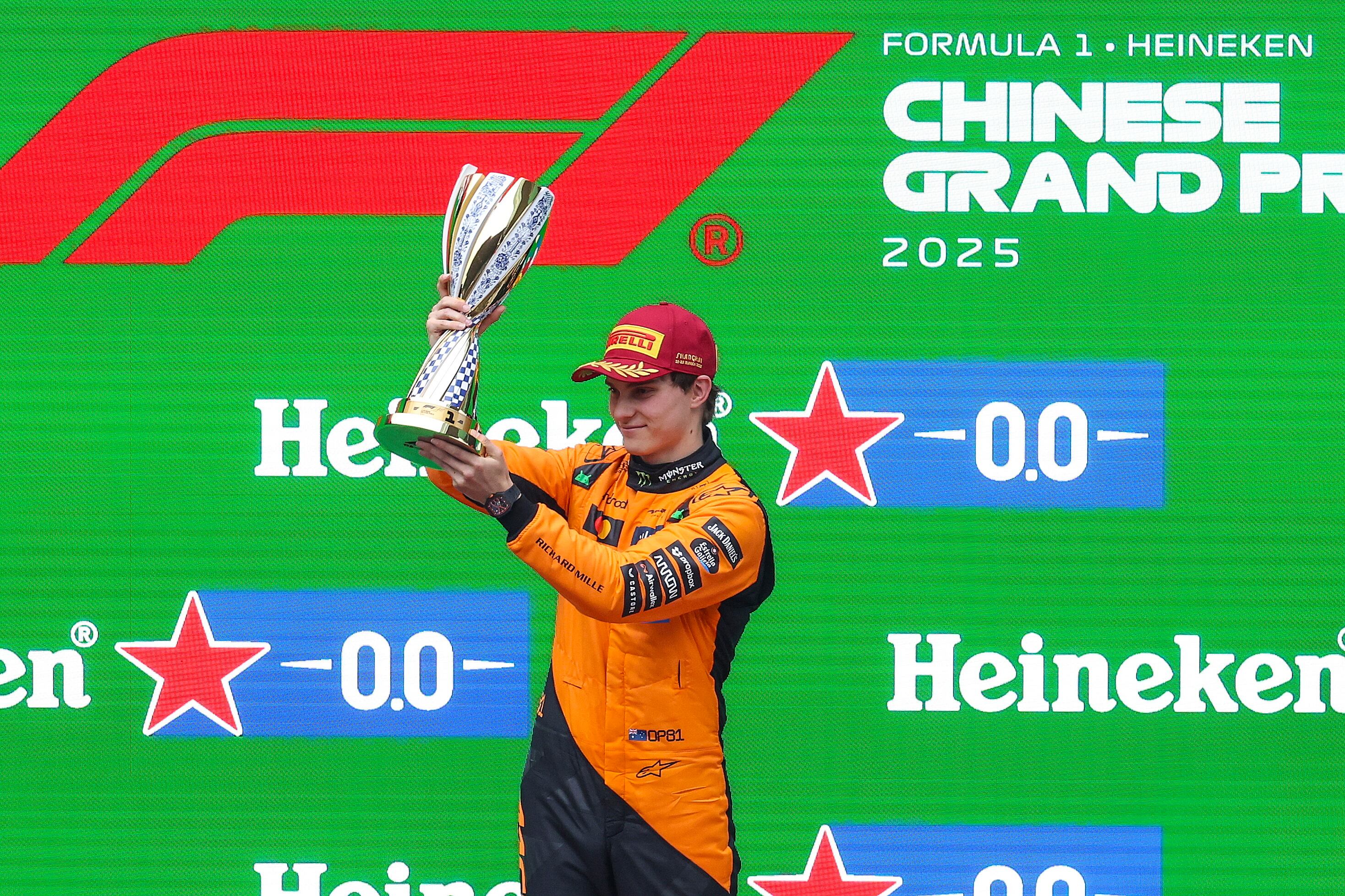 Oscar Piastri. (Fórmula Uno) EFE/EPA/WU HAO