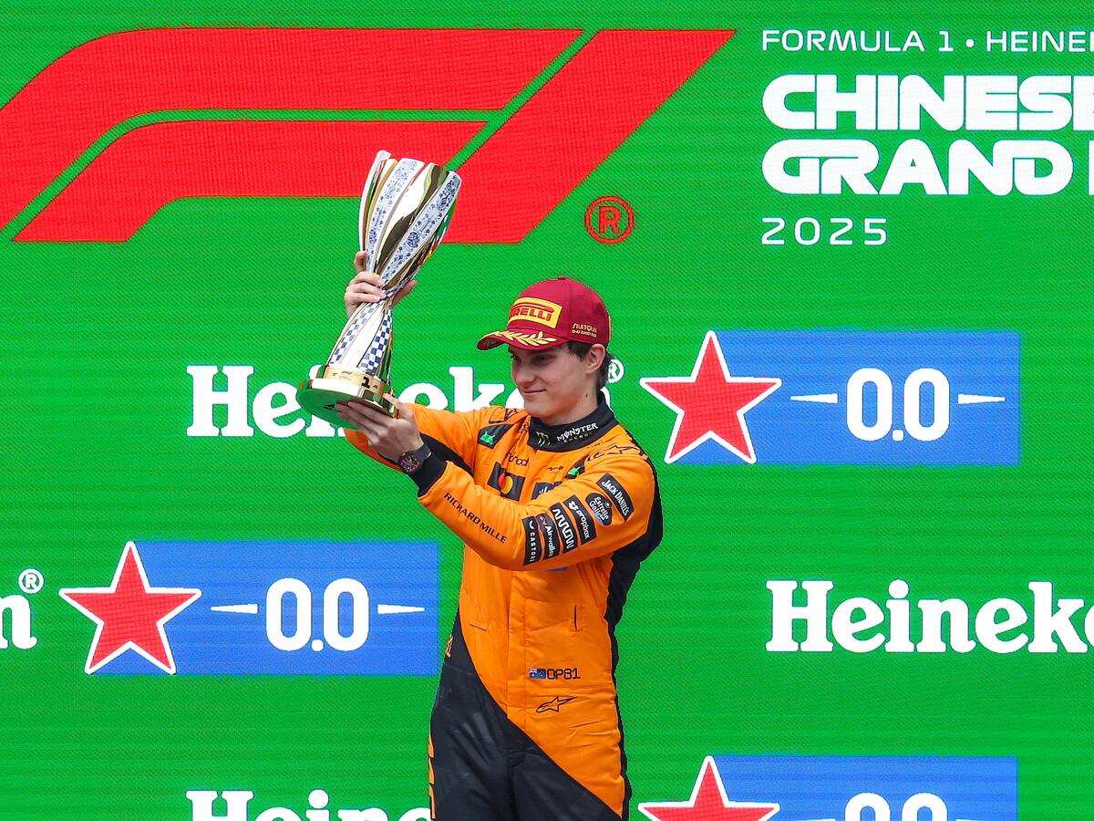 Oscar Piastri se lleva la victoria en el GP de China