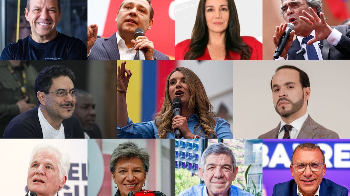 Candidatos presidenciales Colombia 2026: nombres, fotos y principales propuestas