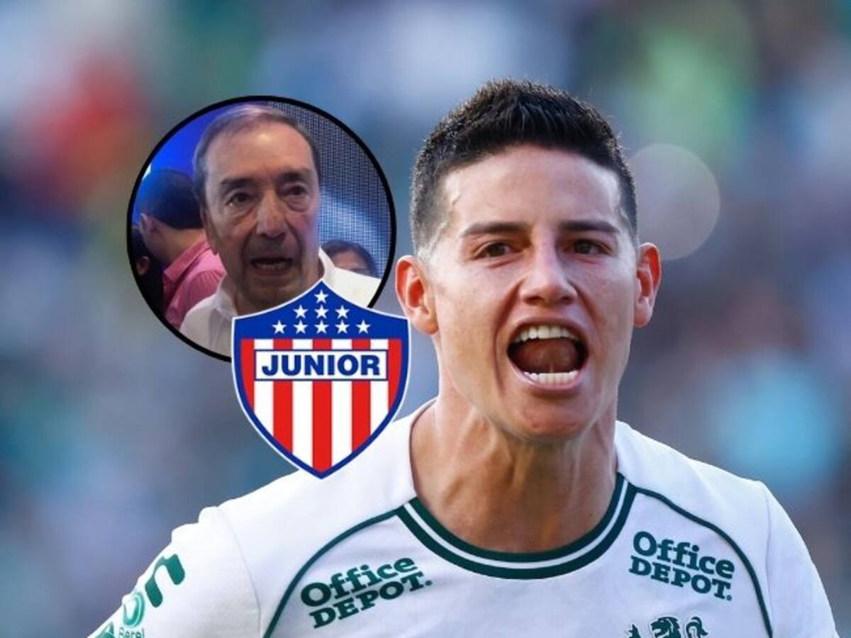 James Rodríguez, de frente con la directiva de Junior por su fichaje fallido: esto dijo