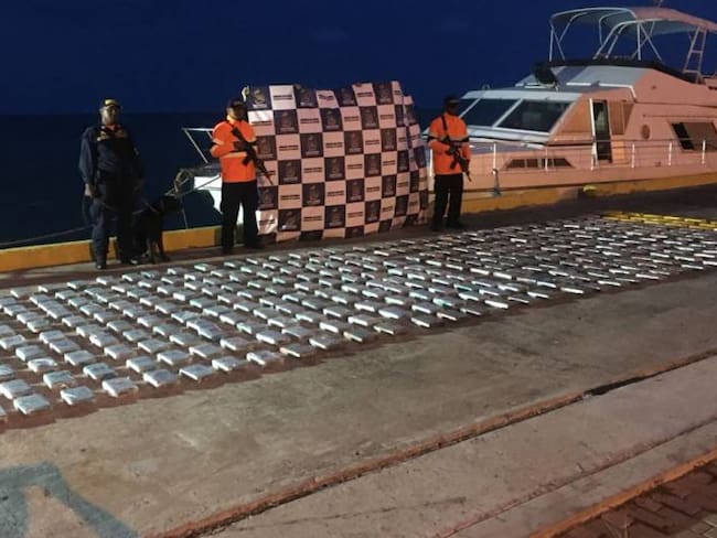 Capturan a dos españoles con 390 kilogramos de cocaína en San Andrés