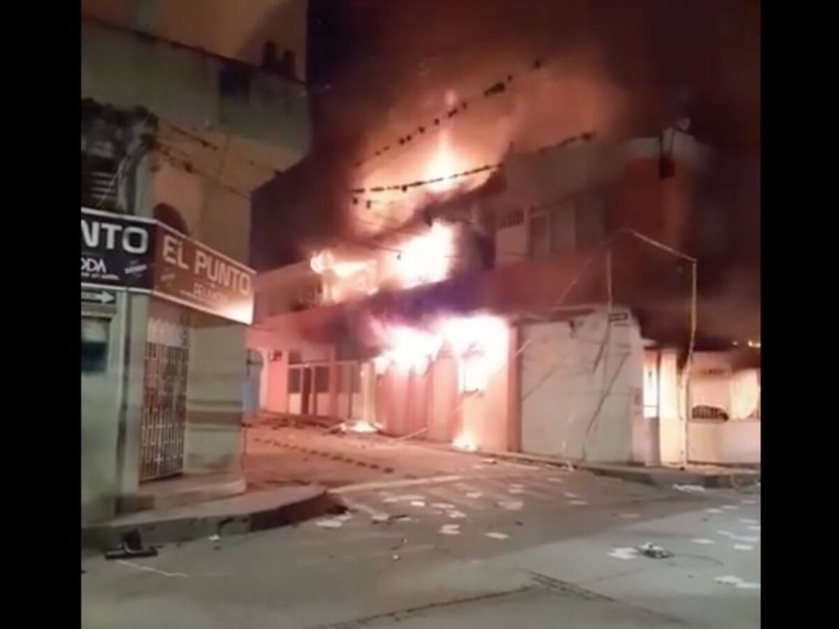 Noche de terror en La Plata, Huila
