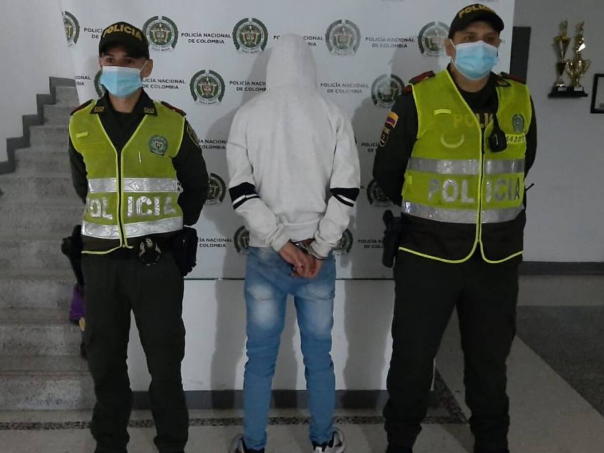 Capturan en Villamaría a un hombre de 19 años por tráfico de estupefaciente