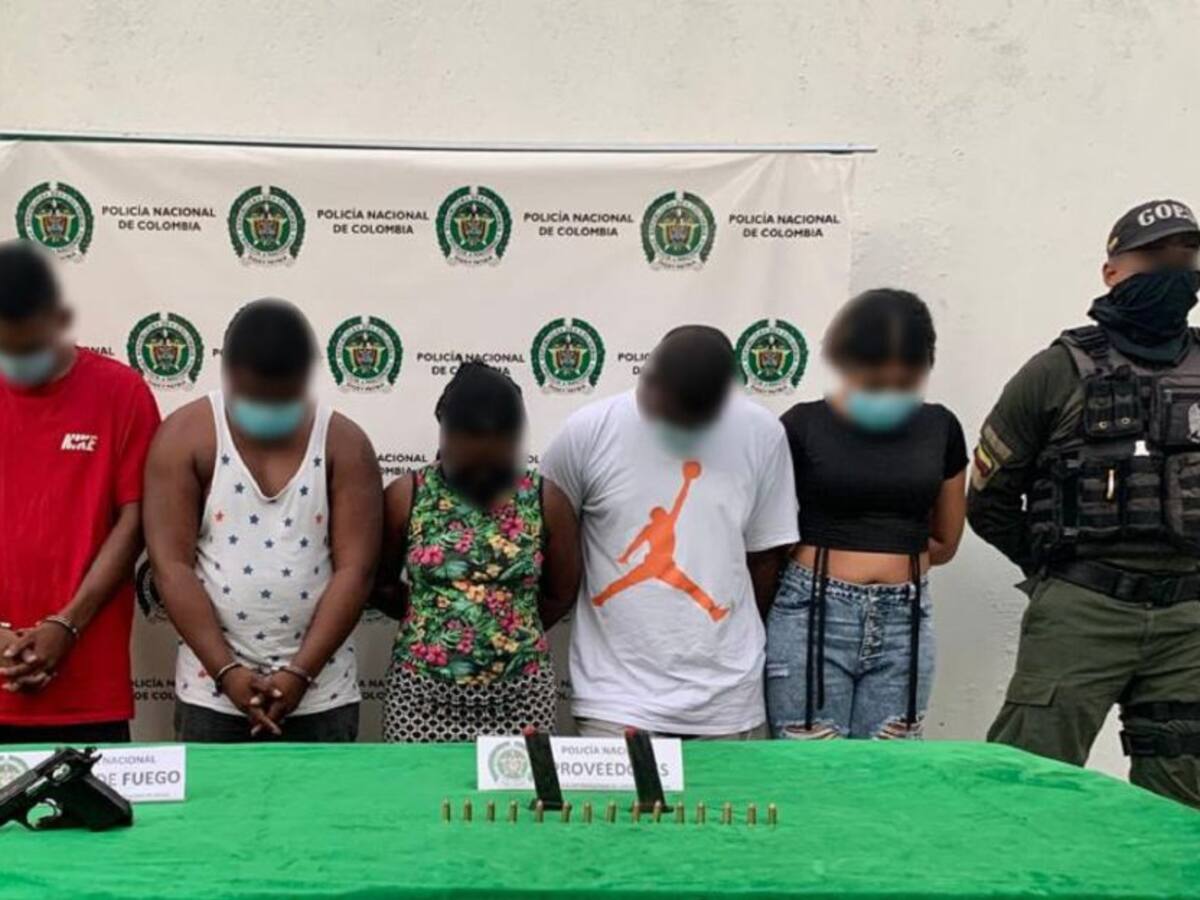 Desarticulada banda al servicio del Clan del Golfo en Cartagena