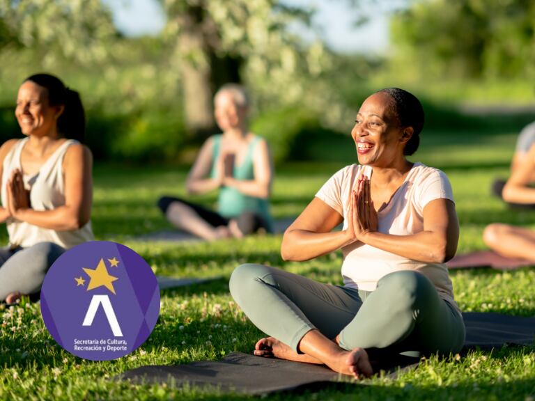 Festival Calma Bogotá: actividades de meditación, yoga y conexión emocional, esta es su programación. Imagen de fondo de Canva.