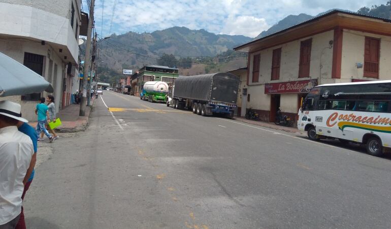Calles de Cajamarca, Tolima