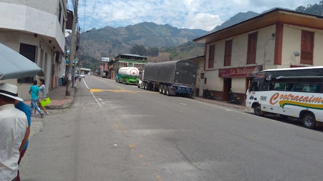 Calles de Cajamarca, Tolima