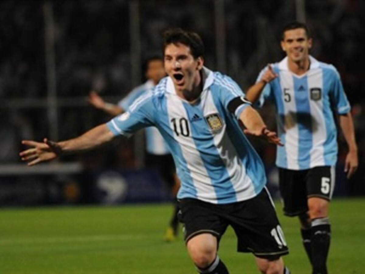 Primer tiempo. Chile 0-2 Argentina en Santiago