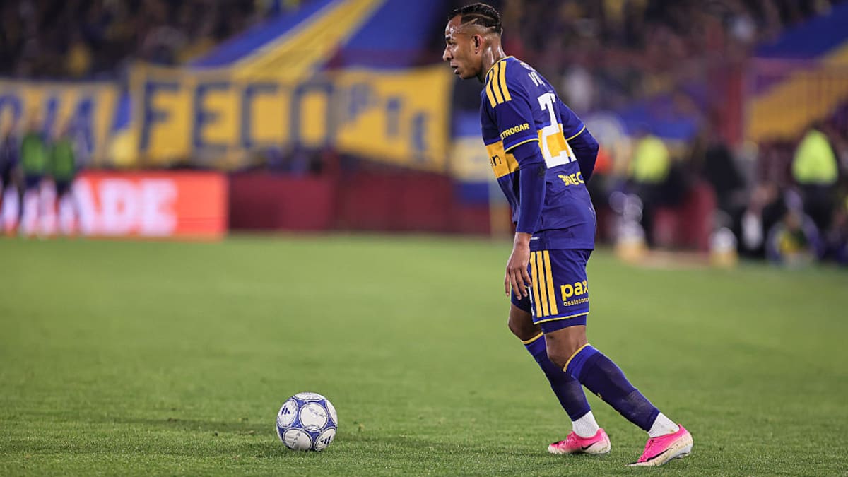 Sebastián Villa figura en la victoria de Boca Juniors en Sudamericana