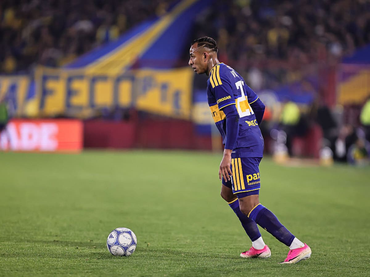 Sebastián Villa, figura en la victoria de Boca Juniors en Sudamericana