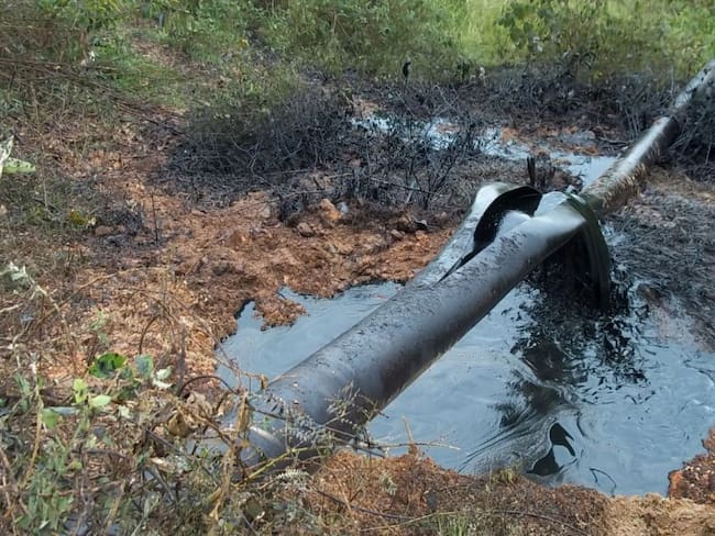 Van nueve atentados al oleoducto Caño Limón Coveñas este año