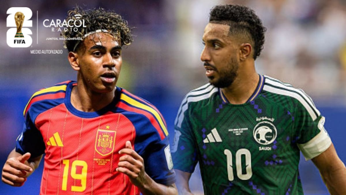 España vs. Arabia Saudita, partidazo por el Grupo H: fecha, hora y cómo seguir en Colombia