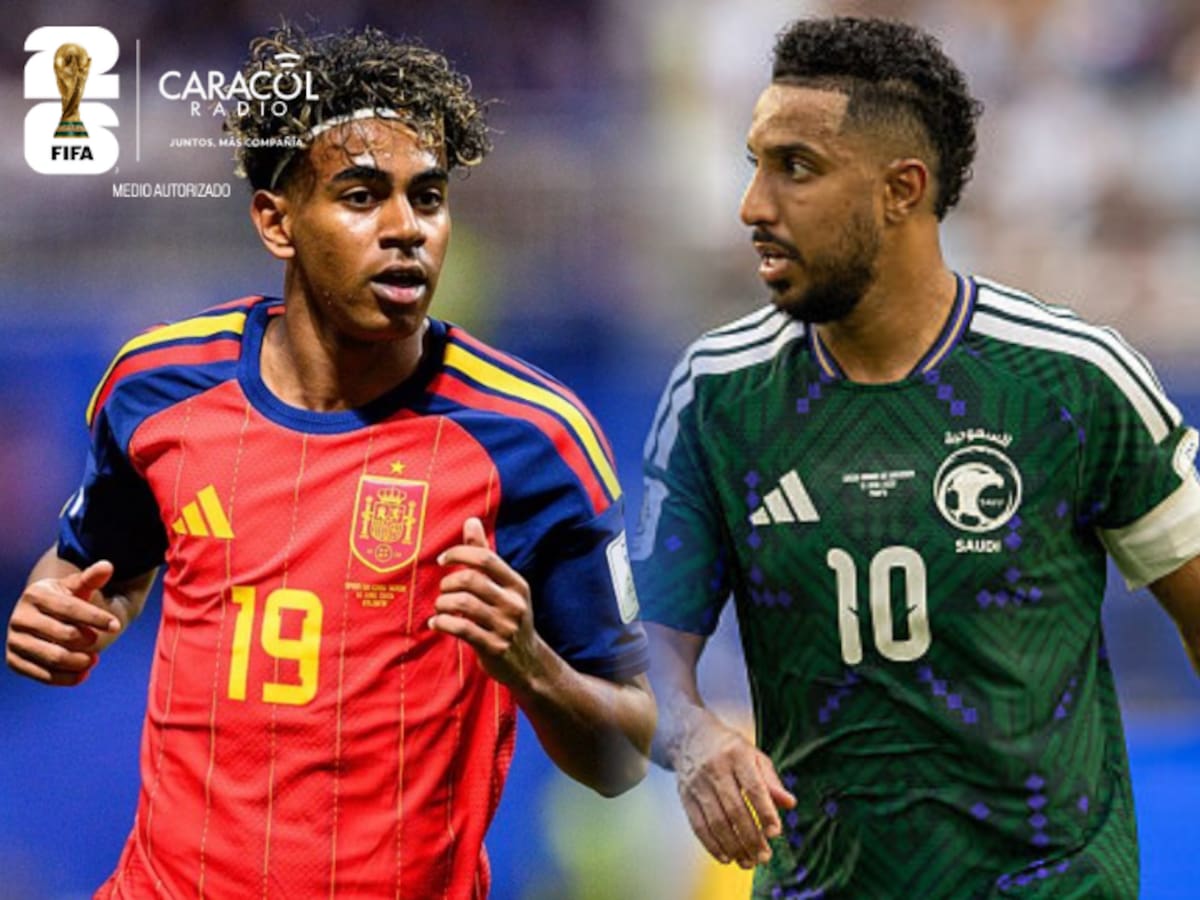 España vs. Arabia Saudita, partidazo por el Grupo H: fecha, hora y cómo seguir en Colombia